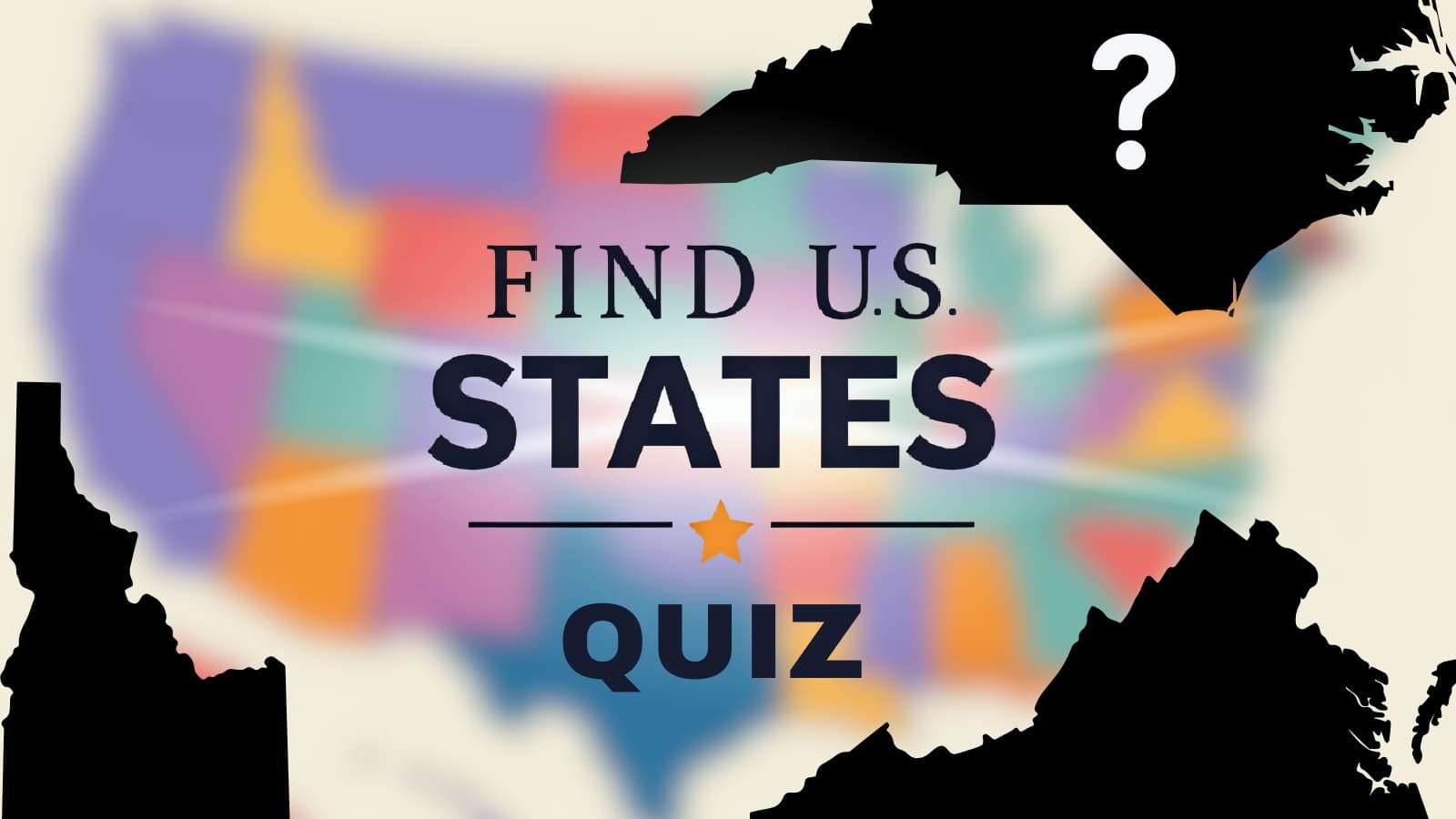Find US States quiz cover