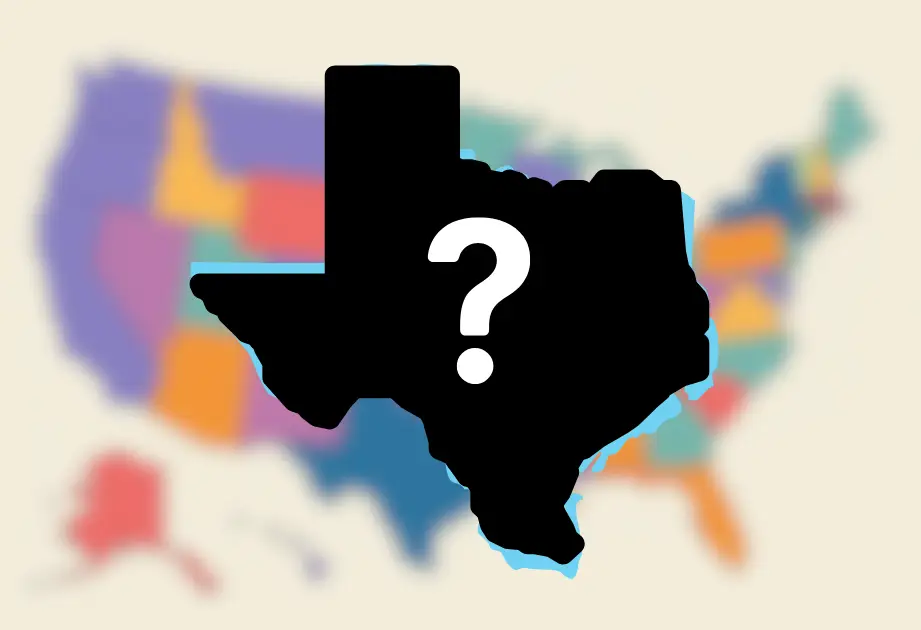 guess the us state - texas for quiz find us states quiz