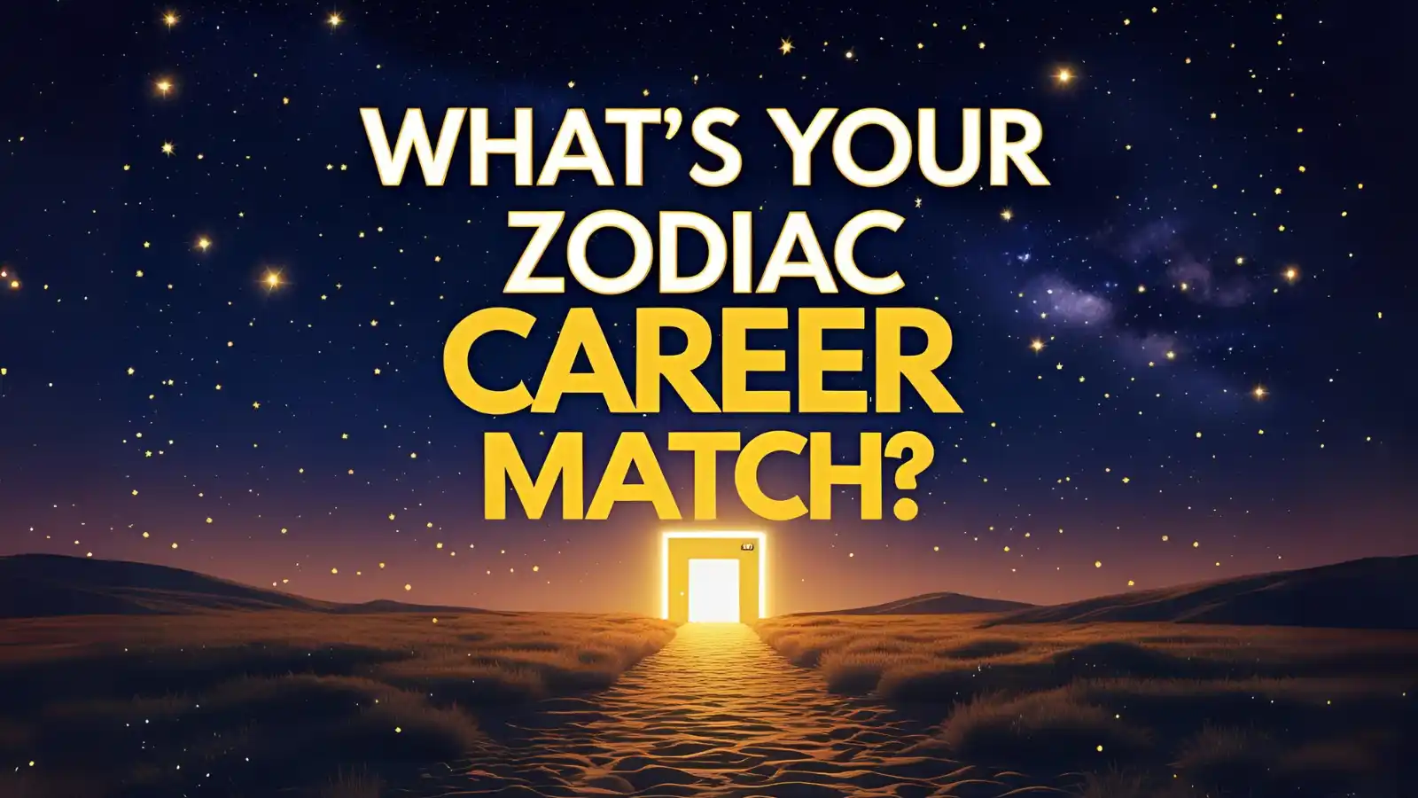 Zodiac career quiz cover